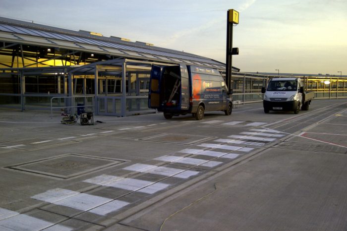 Quest Aluminium Doors at Southend Airport